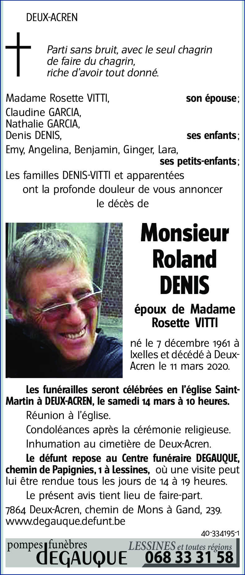 Roland DENIS