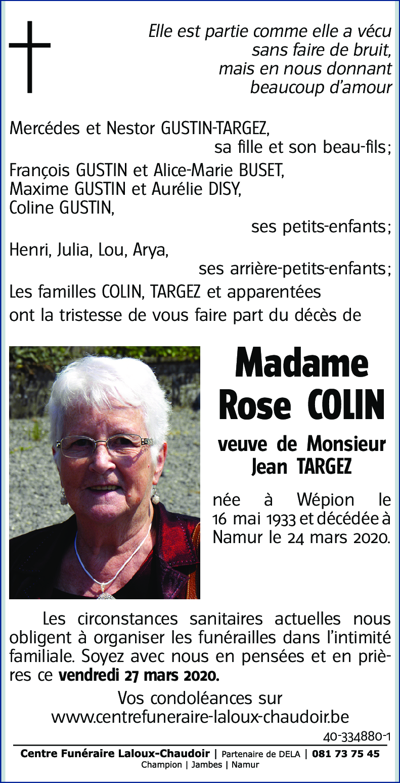 Rose COLIN