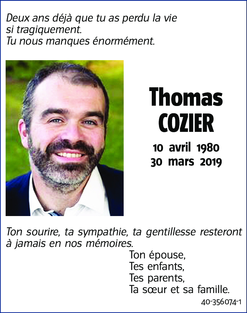 Thomas COZIER