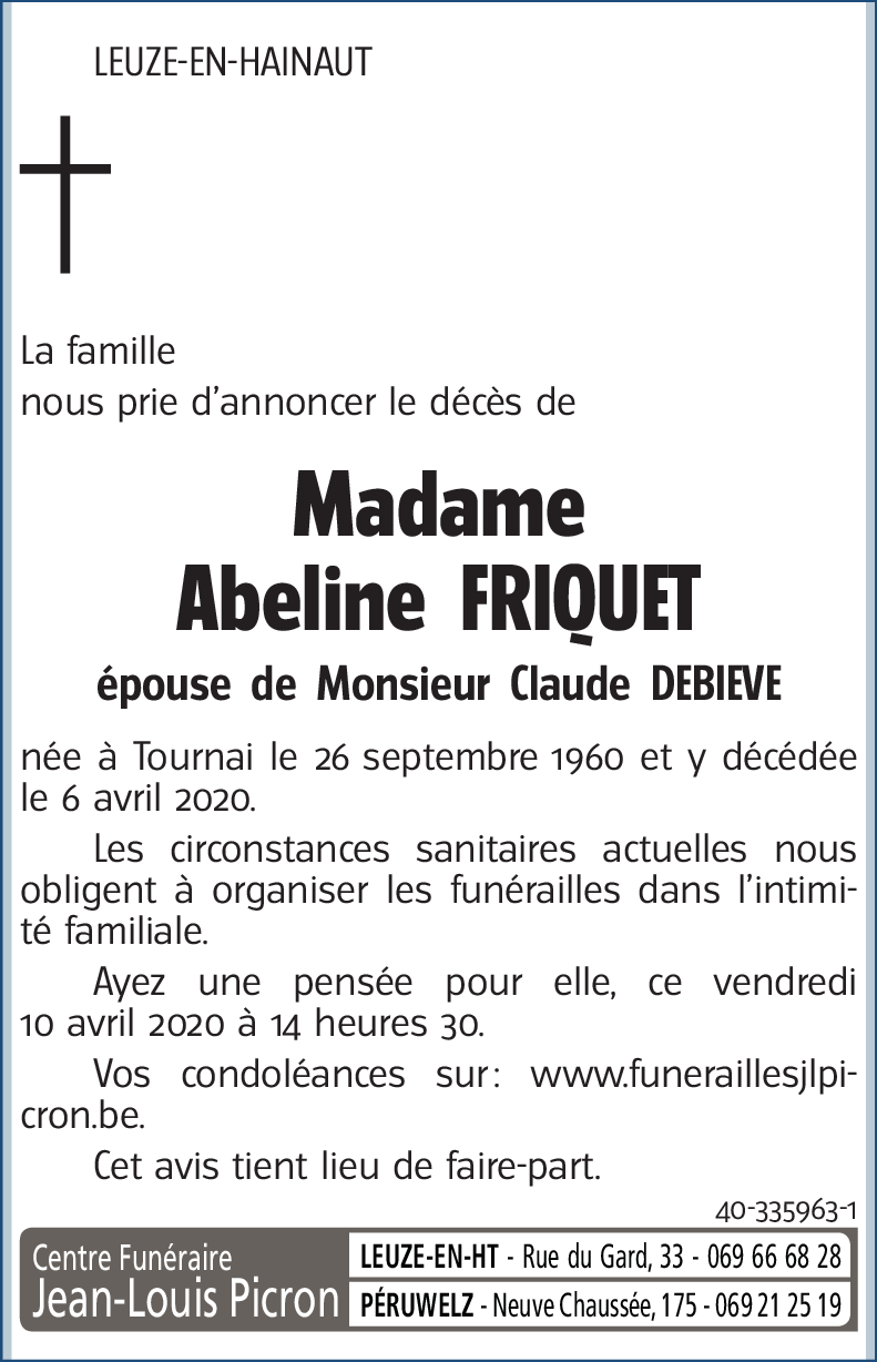 Abeline FRIQUET