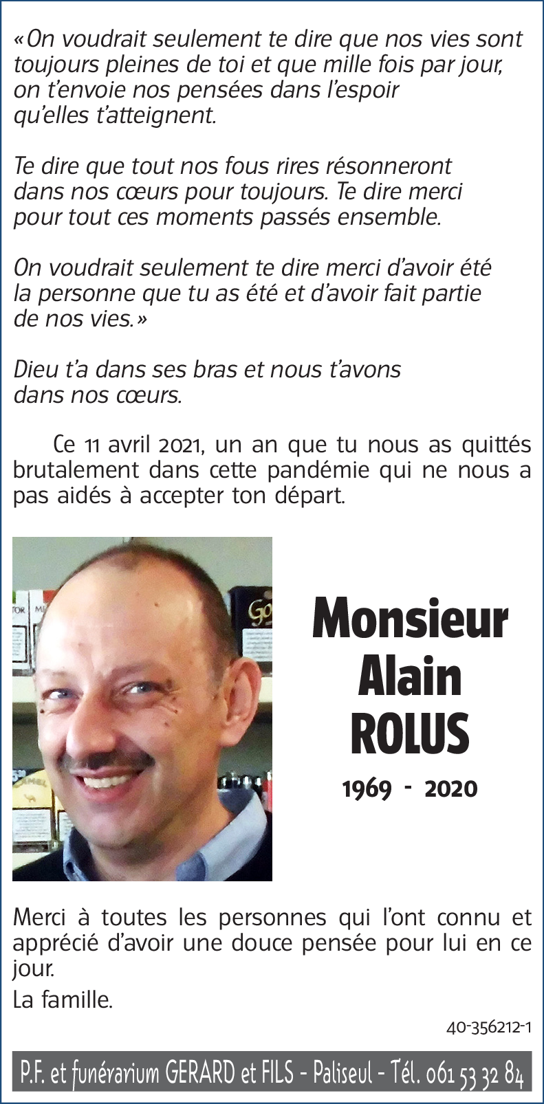Alain ROLUS