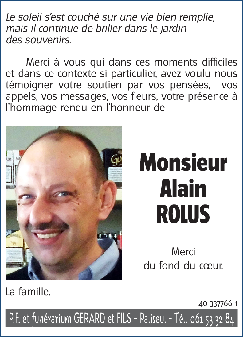 Alain ROLUS