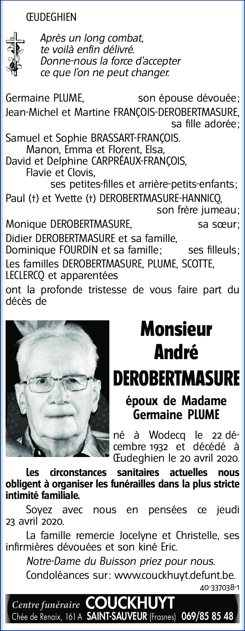 André DEROBERTMASURE