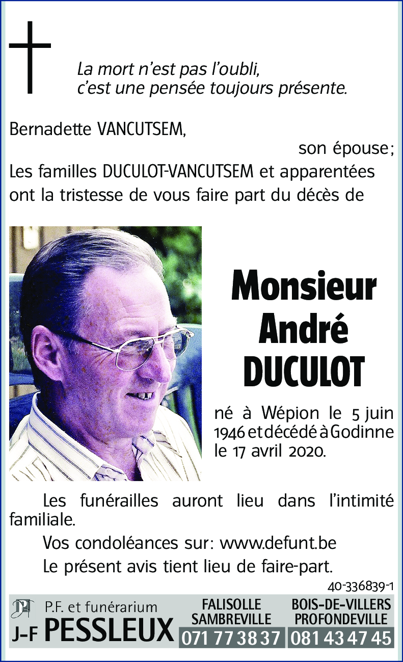 André DUCULOT