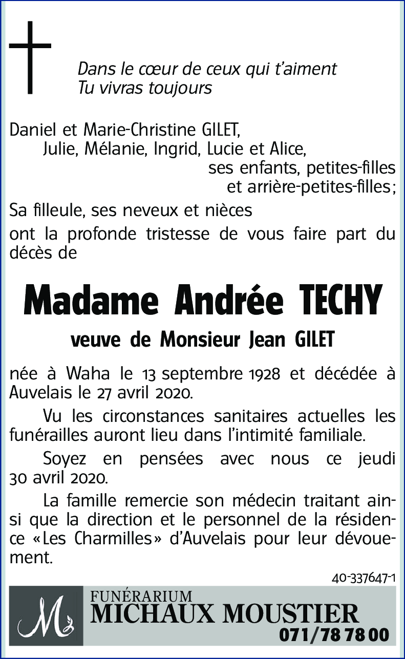 Andrée TECHY