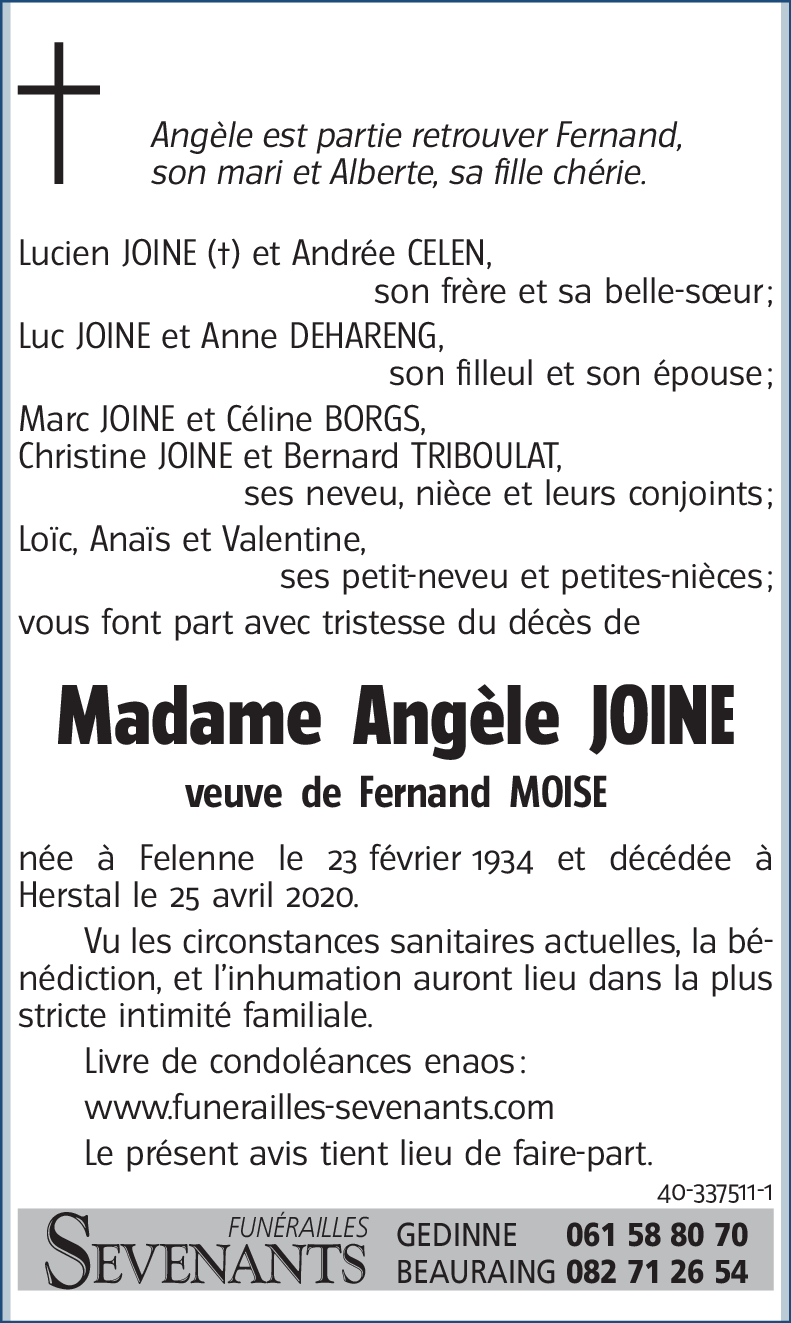 Angèle JOINE