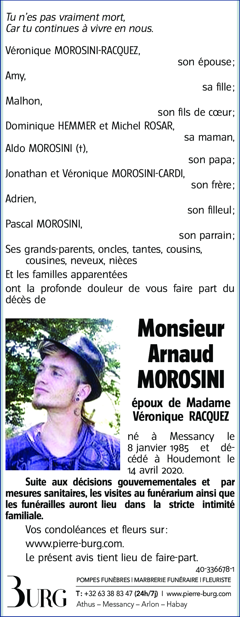 Arnaud MOROSINI