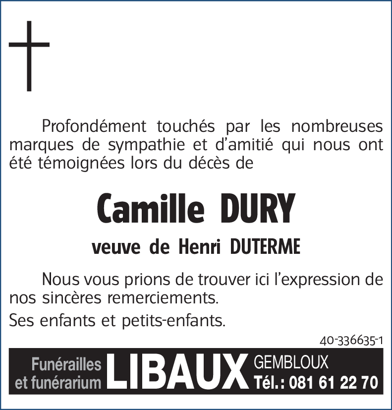 Camille DURY