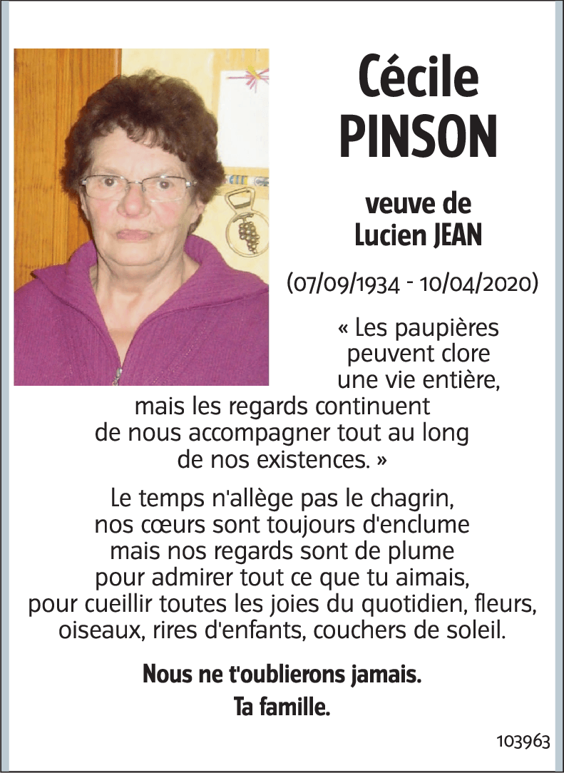Cécile PINSON