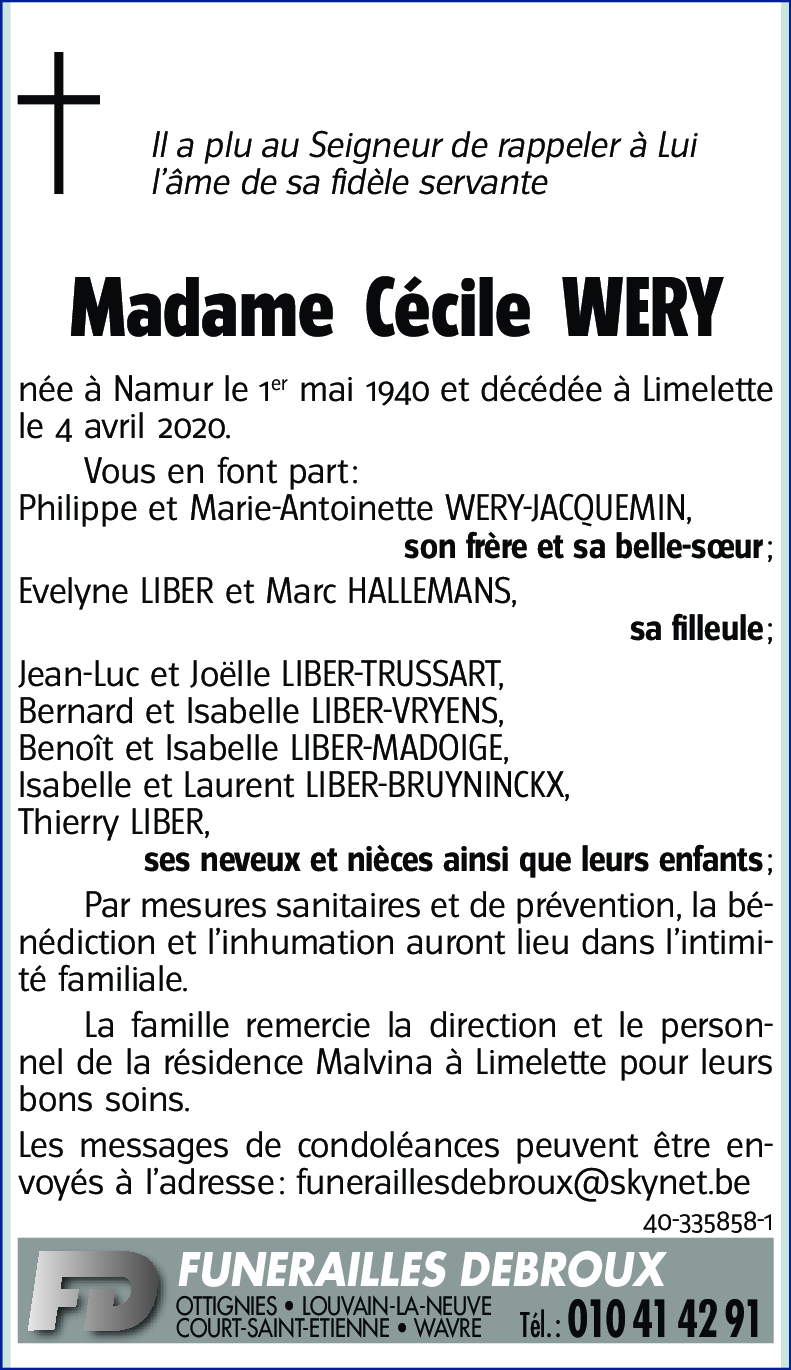 Cécile WERY