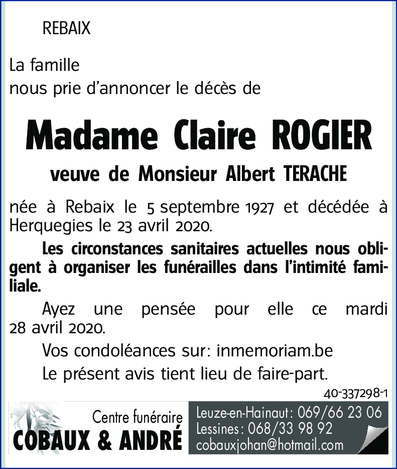 Claire ROGIER