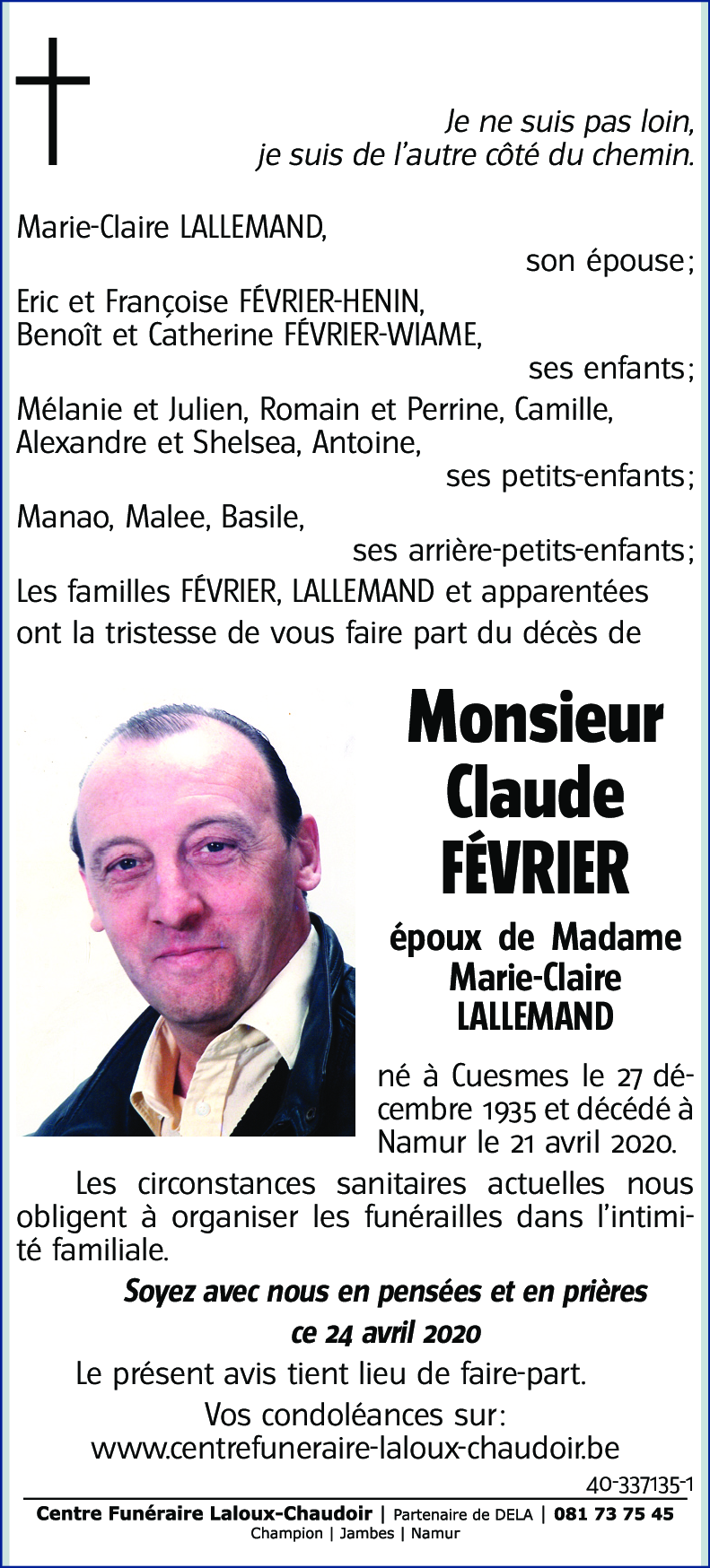 Claude FÉVRIER