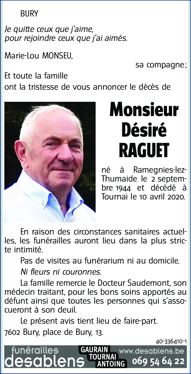 Désiré RAGUET