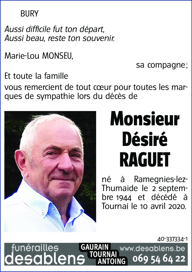 Désiré RAGUET