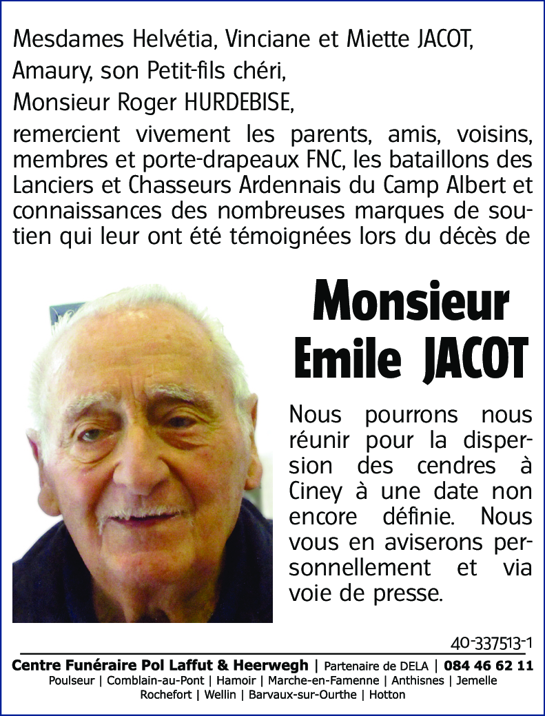 Emile JACOT