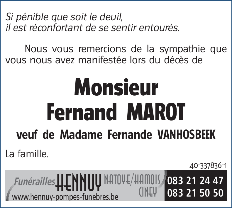 Fernand MAROT