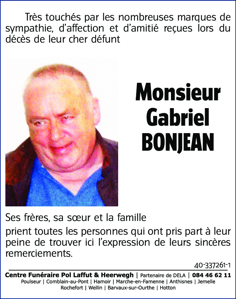 Gabriel BONJEAN