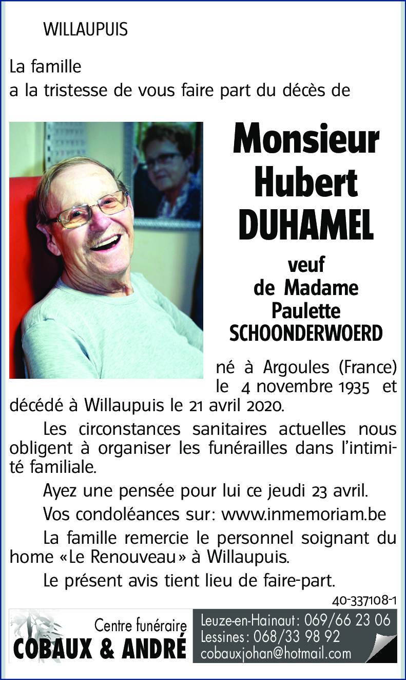 Hubert Duhamel