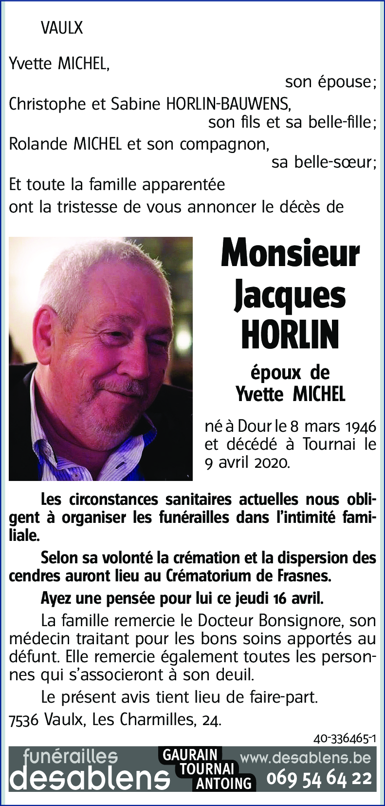 Jacques HORLIN