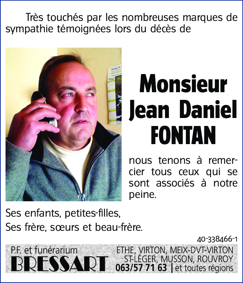 Jean Daniel FONTAN