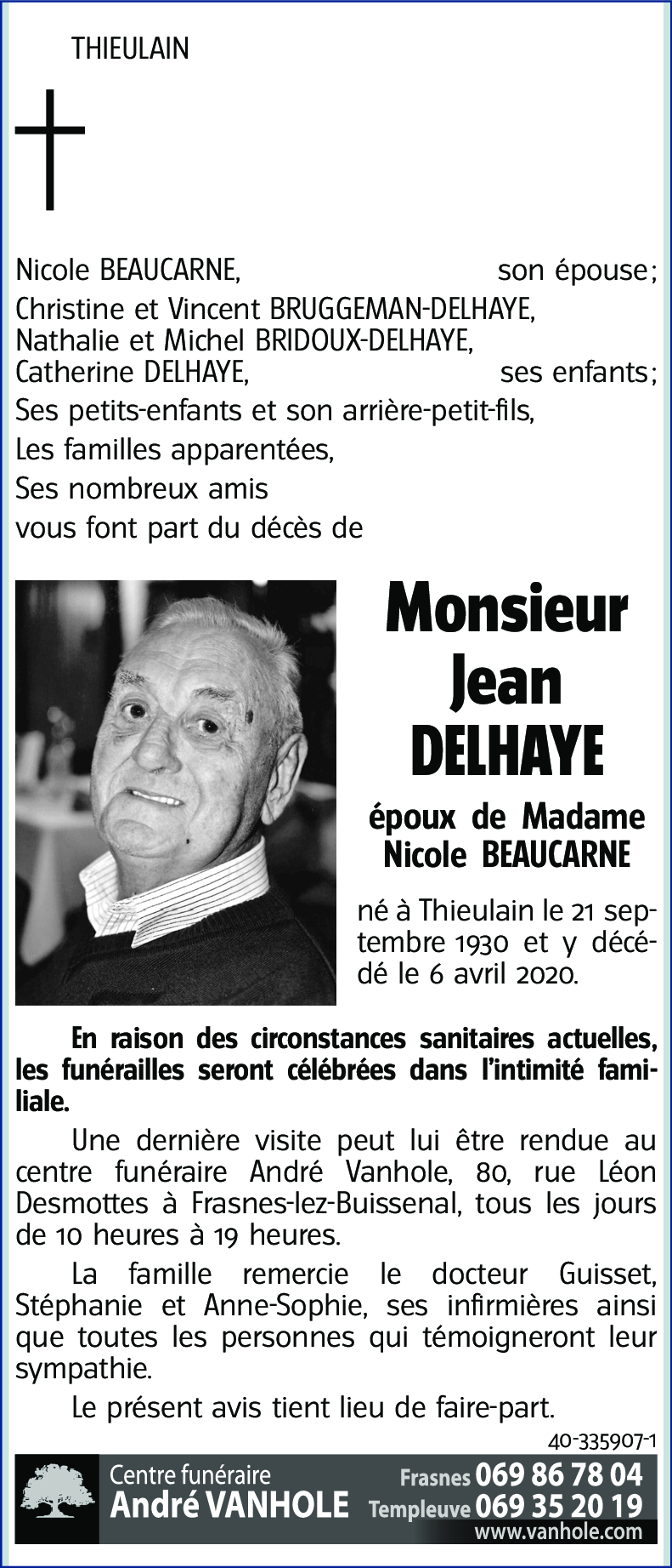 Jean DELHAYE