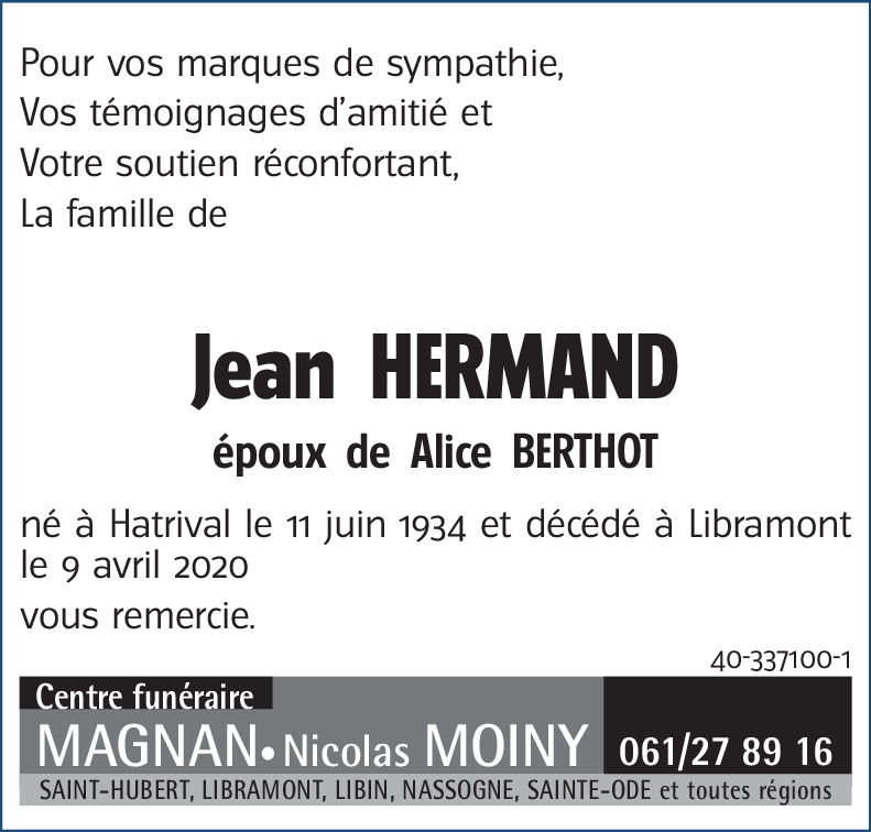 Jean HERMAND