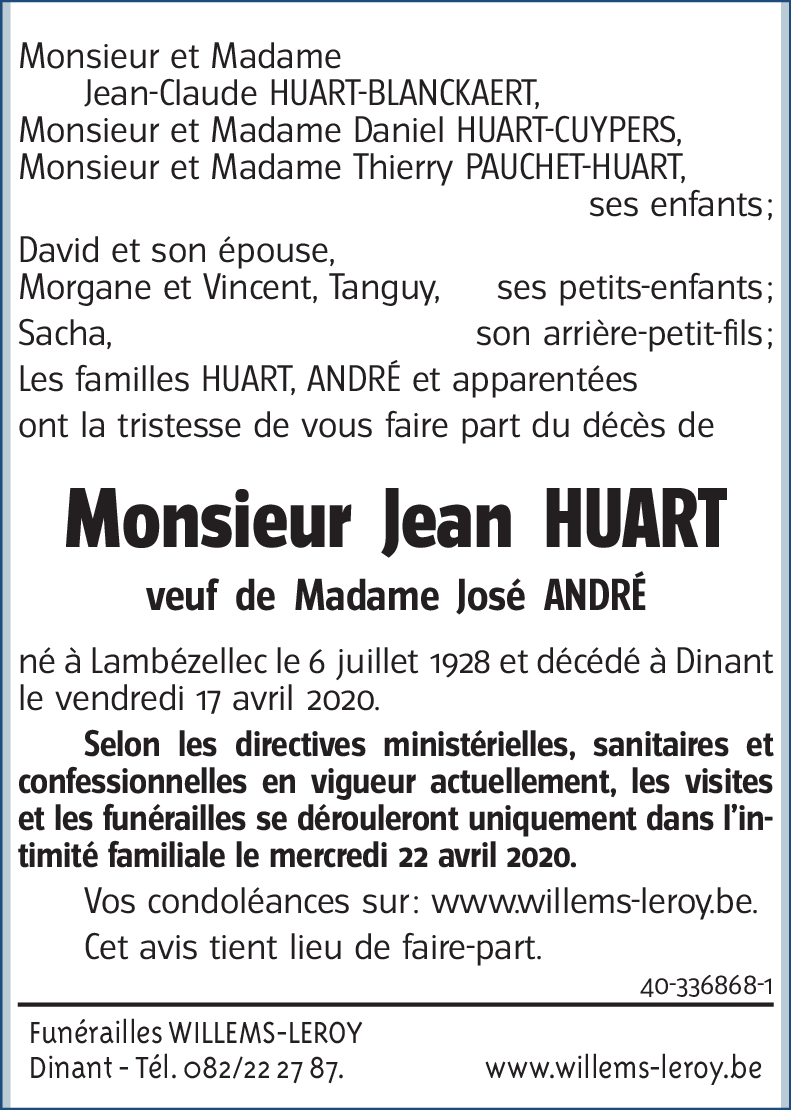 Jean HUART