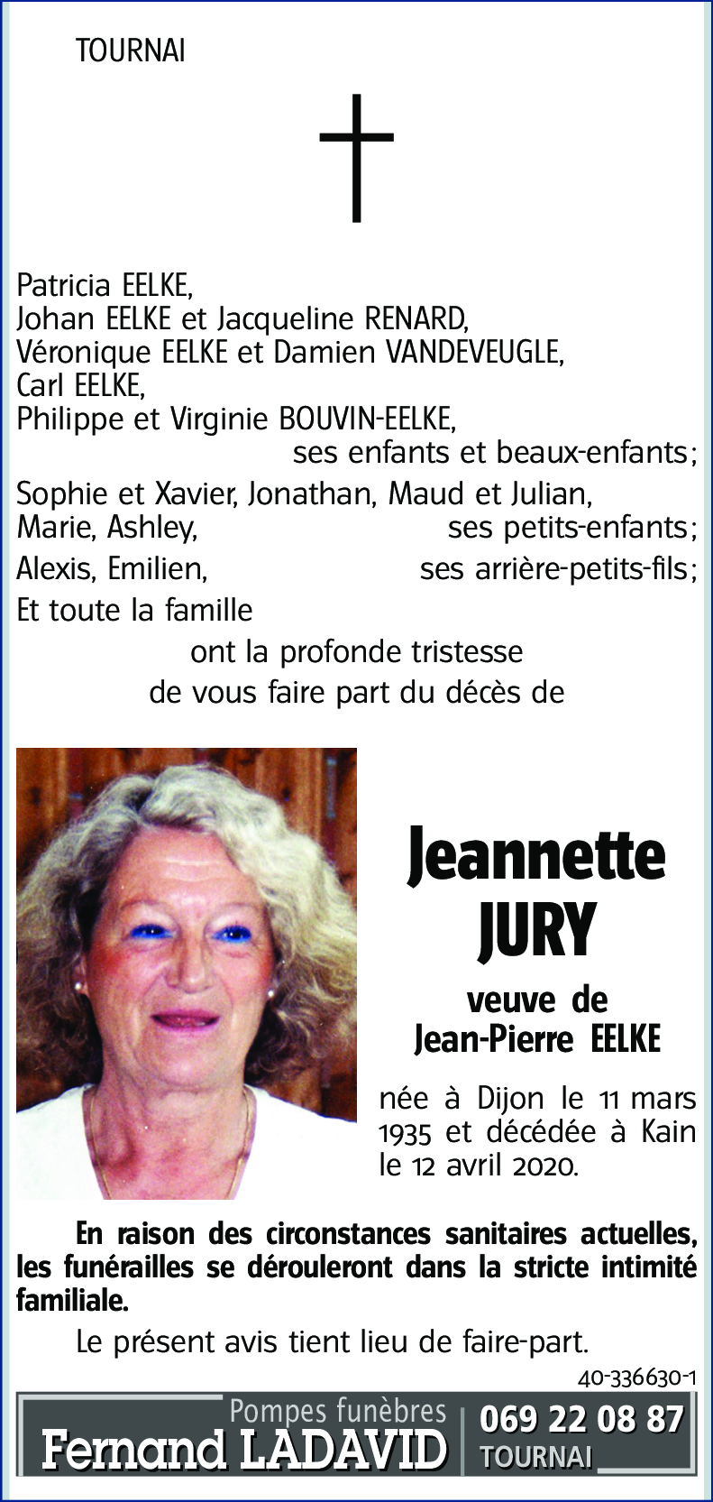 Jeannette JURY