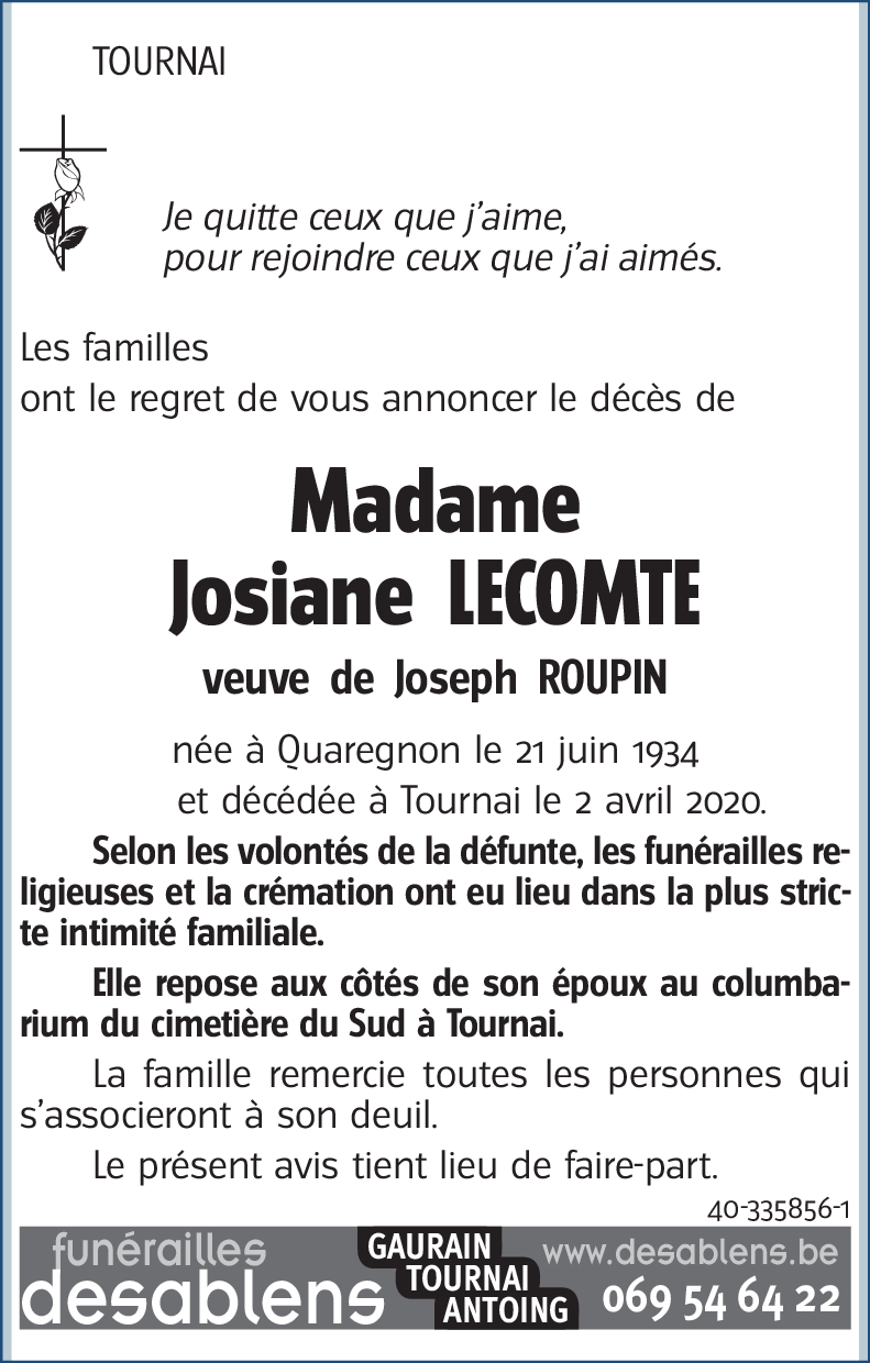 Josiane LECOMTE