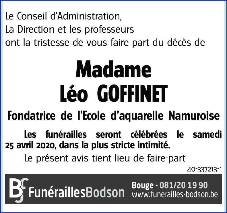 Léopoldine GOFFINET