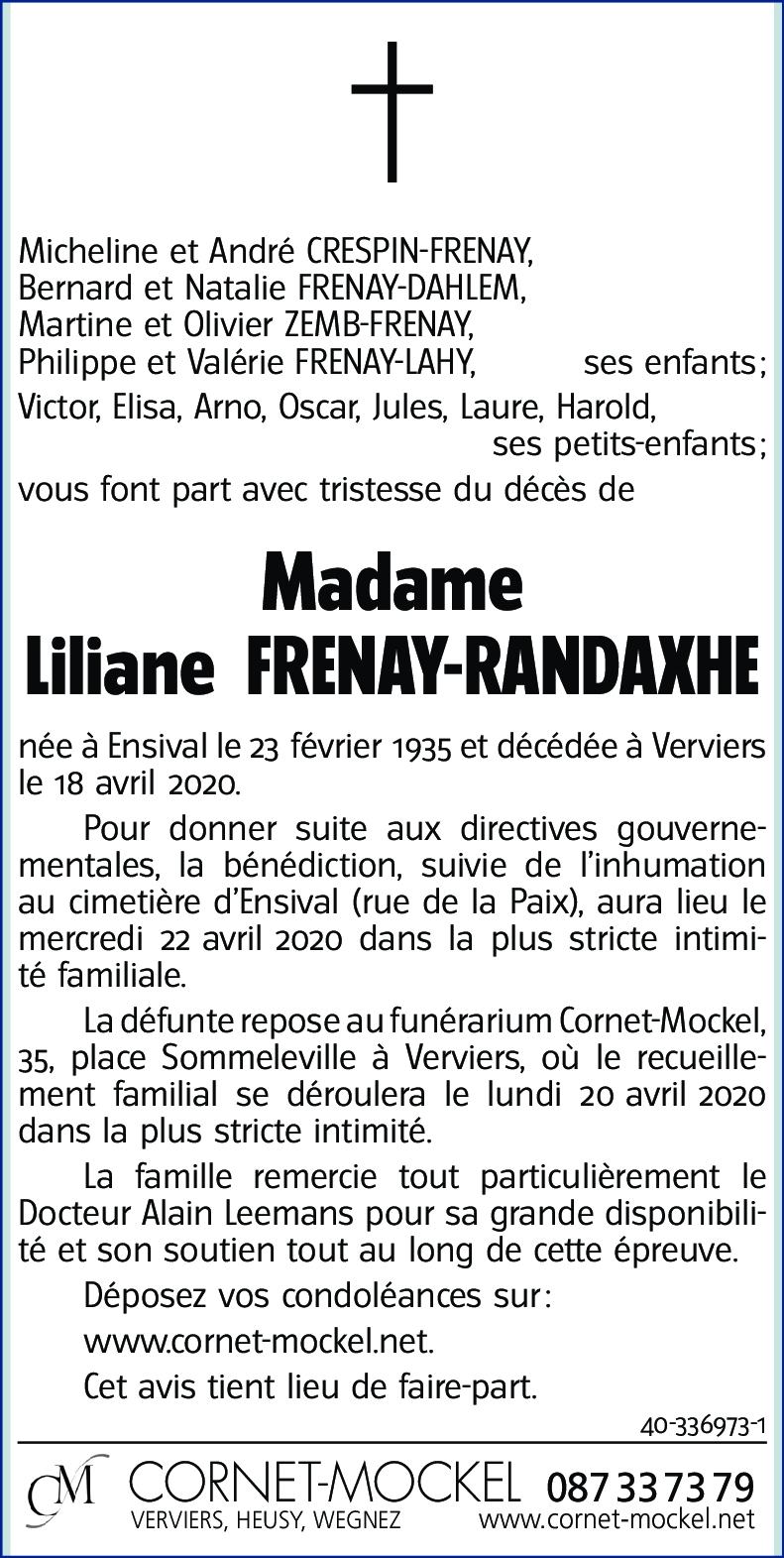 Liliane RANDAXHE