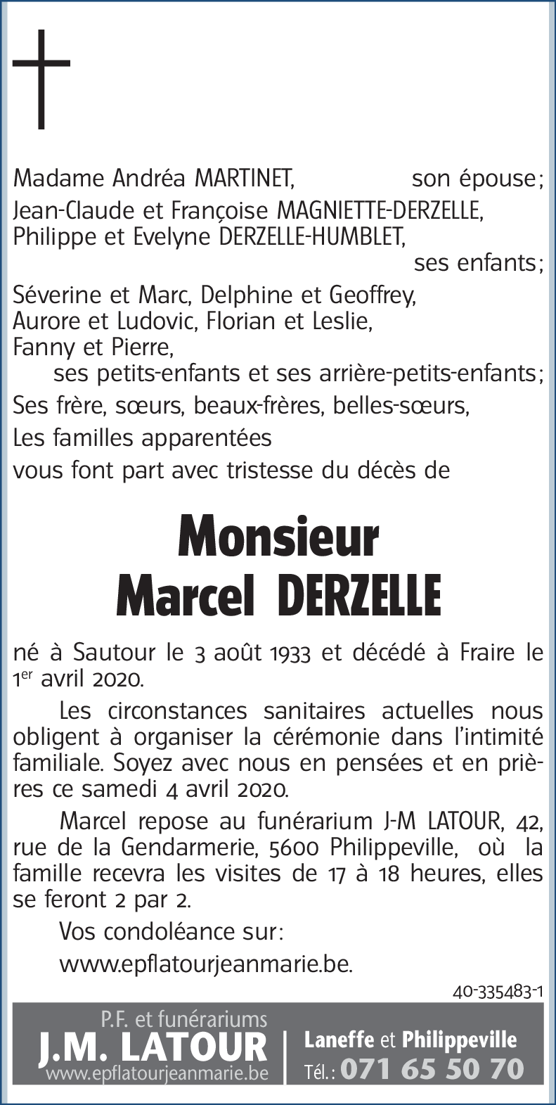 Marcel DERZELLE