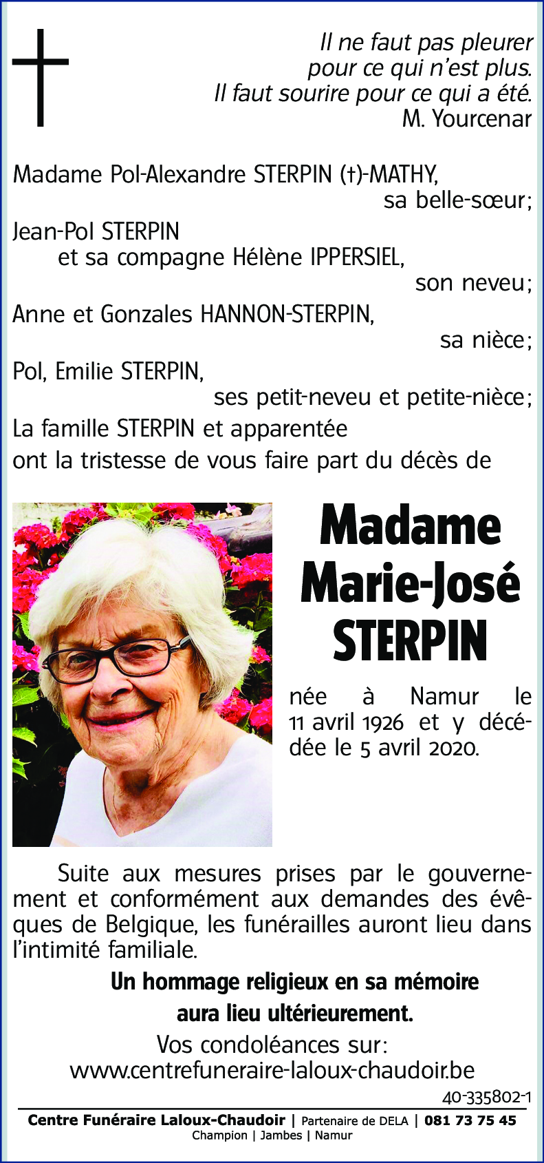 Marie-José STERPIN