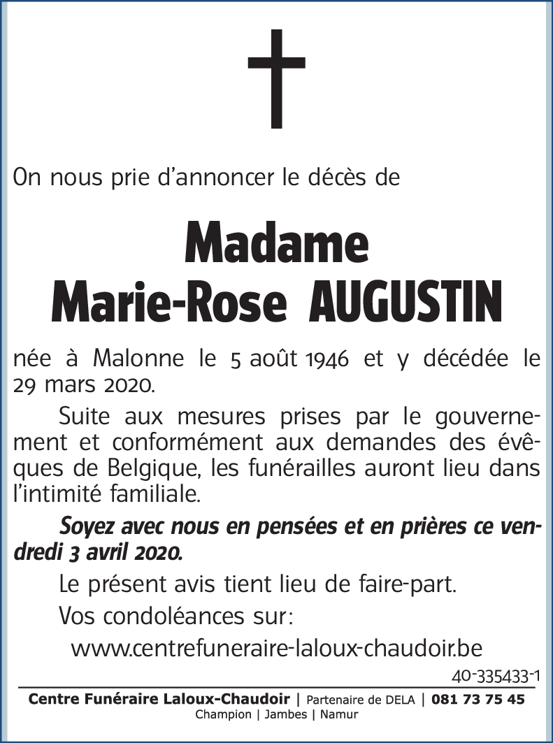 Marie-Rose AUGUSTIN