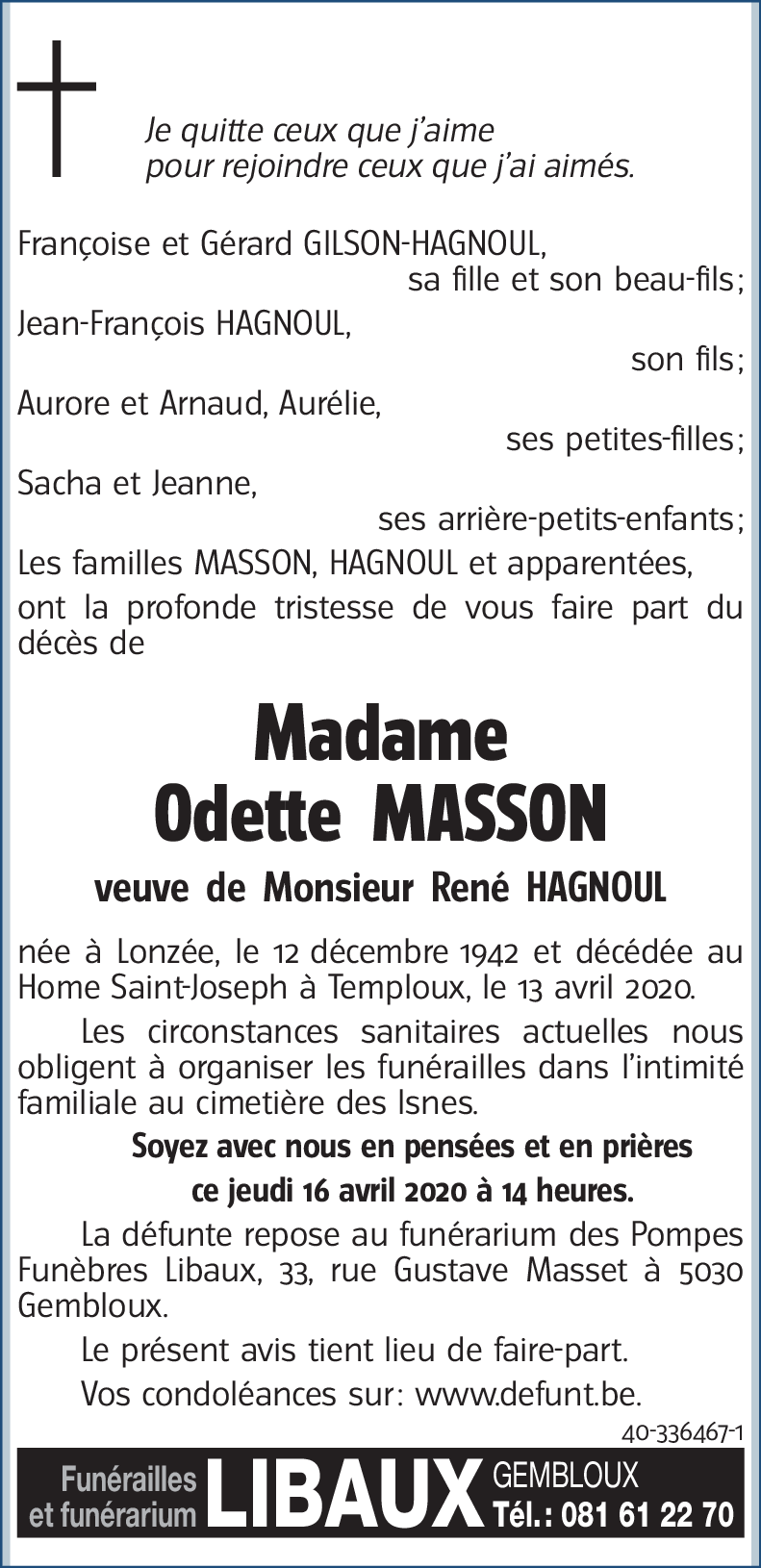 Odette MASSON