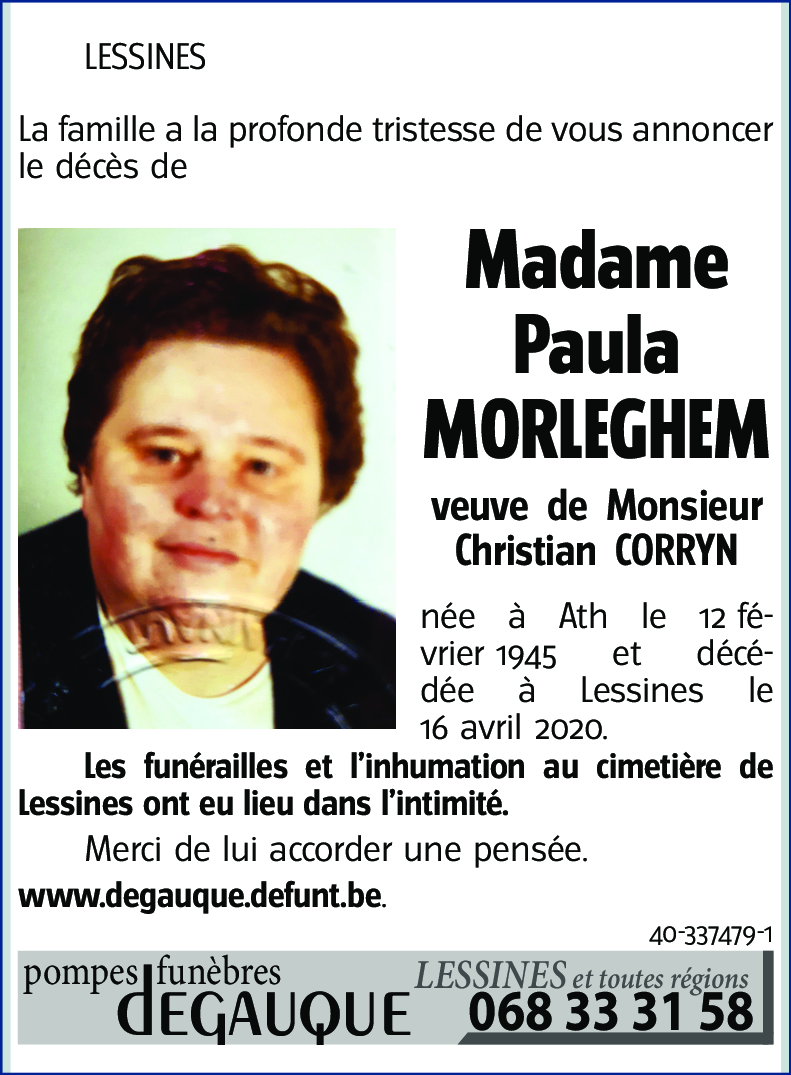 Paula MORLEGHEM