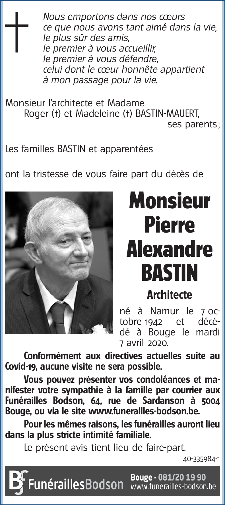 Pierre BASTIN