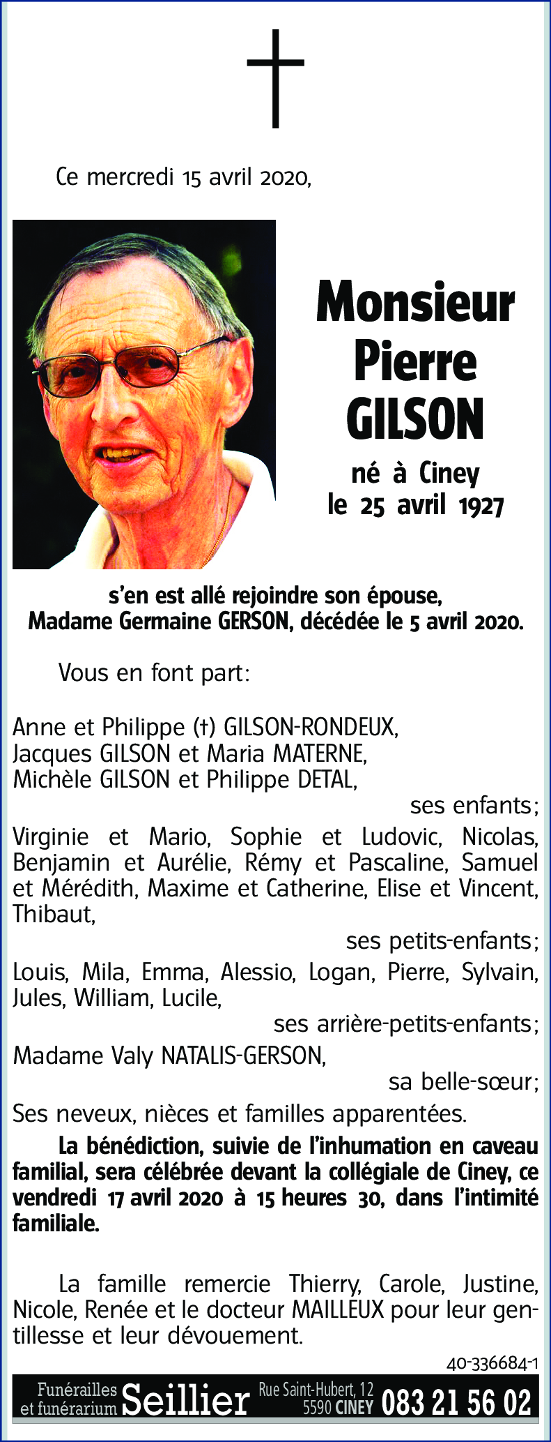 Pierre GILSON