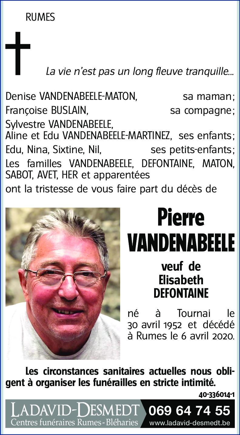 Pierre VANDENABEELE