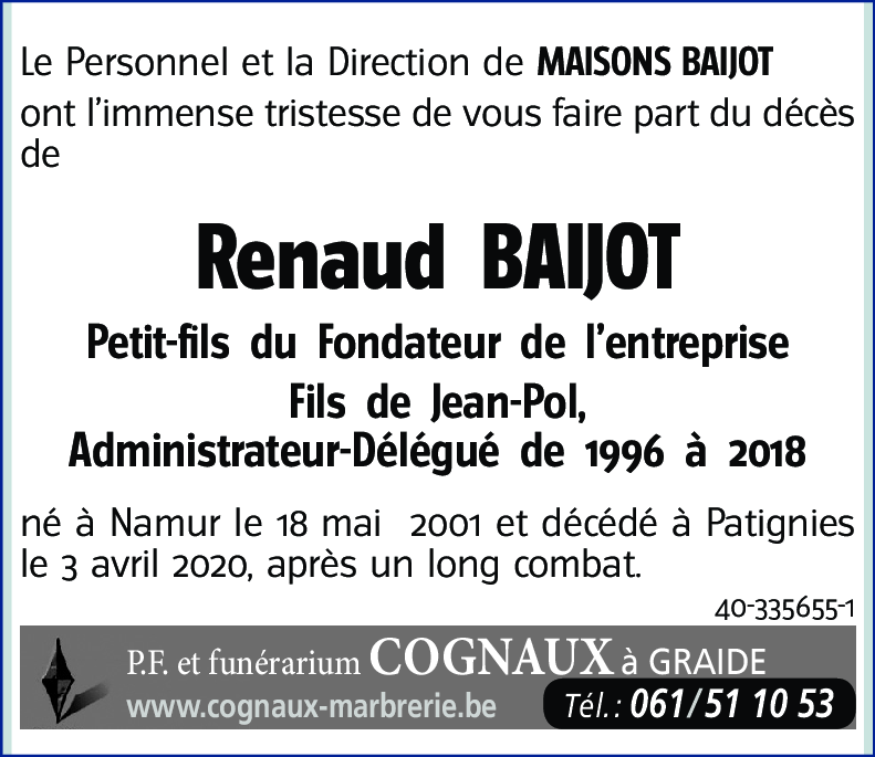 Renaud BAIJOT