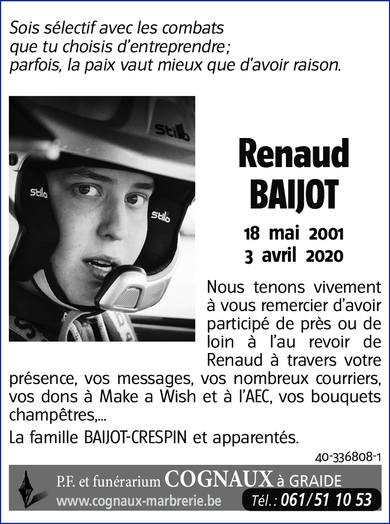 Renaud BAIJOT