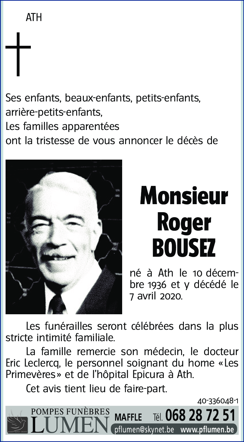 Roger BOUSEZ