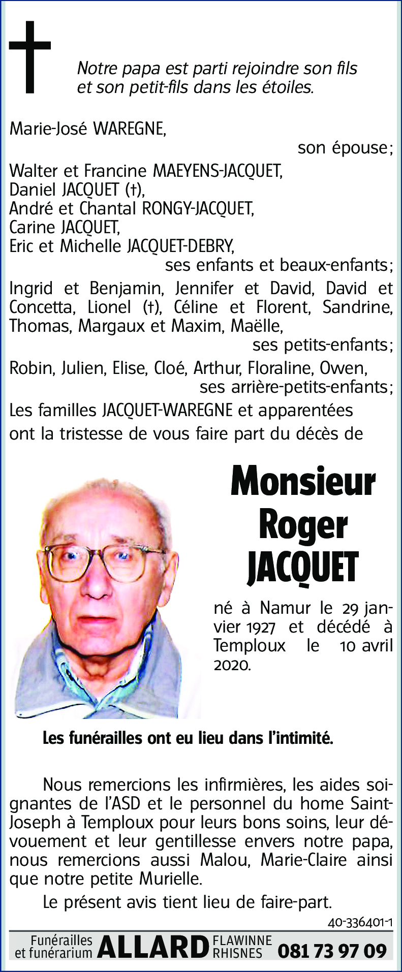 Roger JACQUET