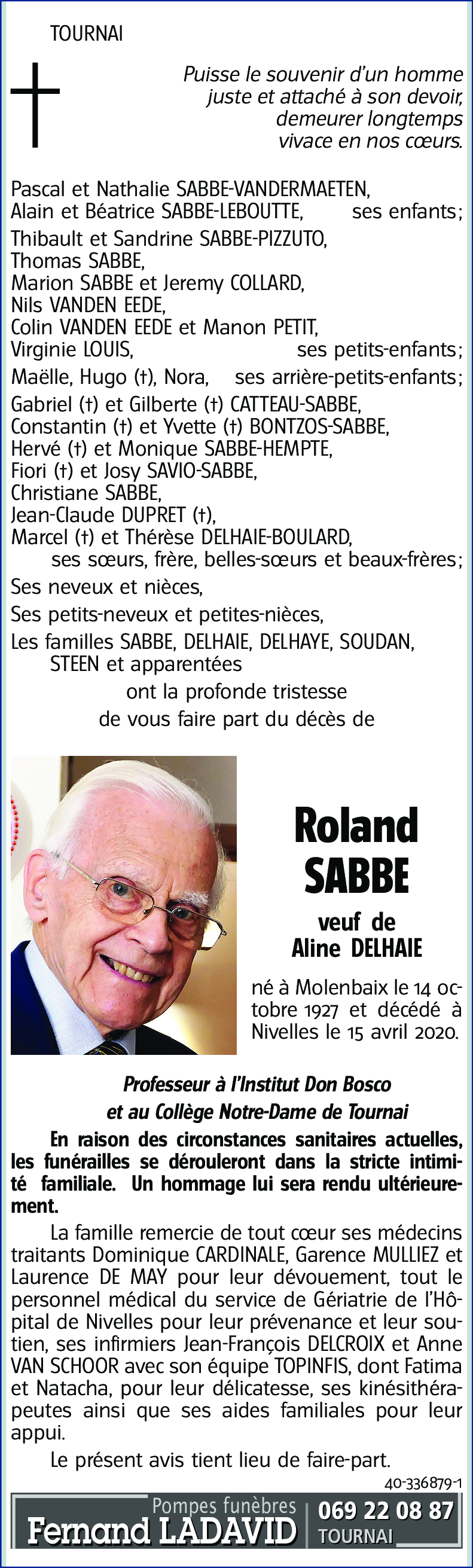 Roland SABBE