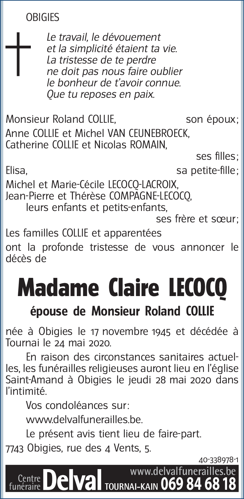 Claire LECOCQ