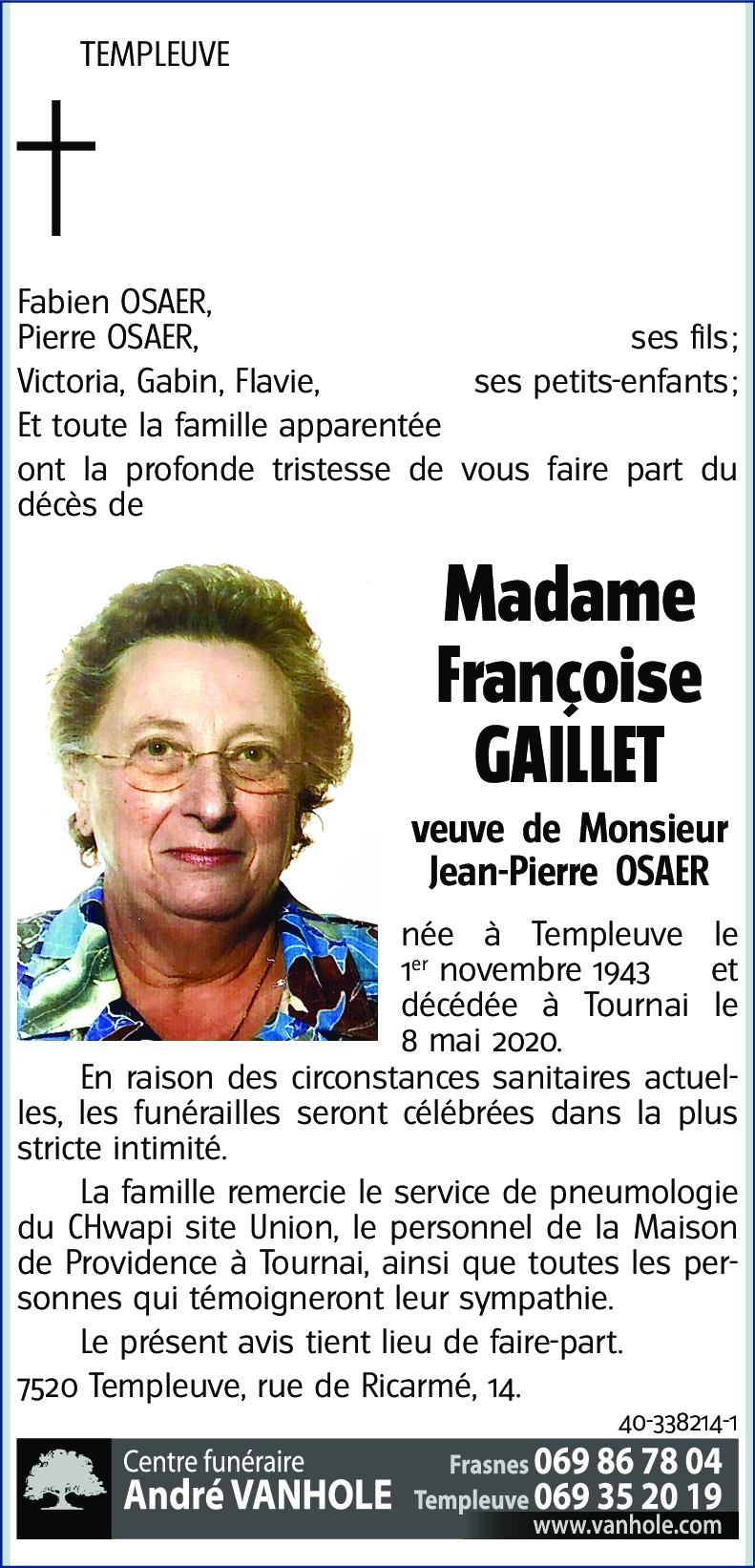 Françoise GAILLET