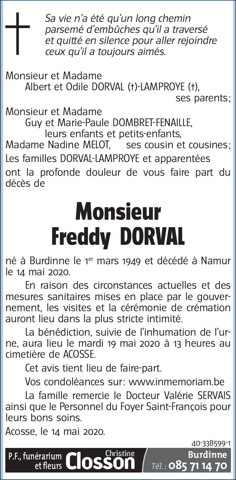 Freddy DORVAL