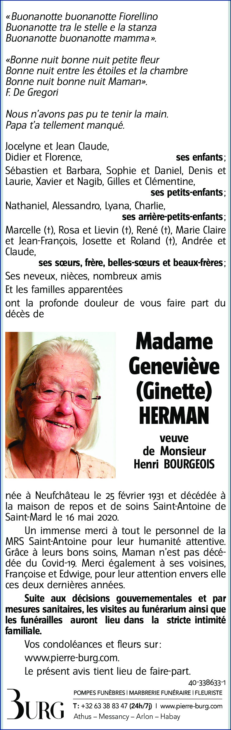 Geneviève HERMAN