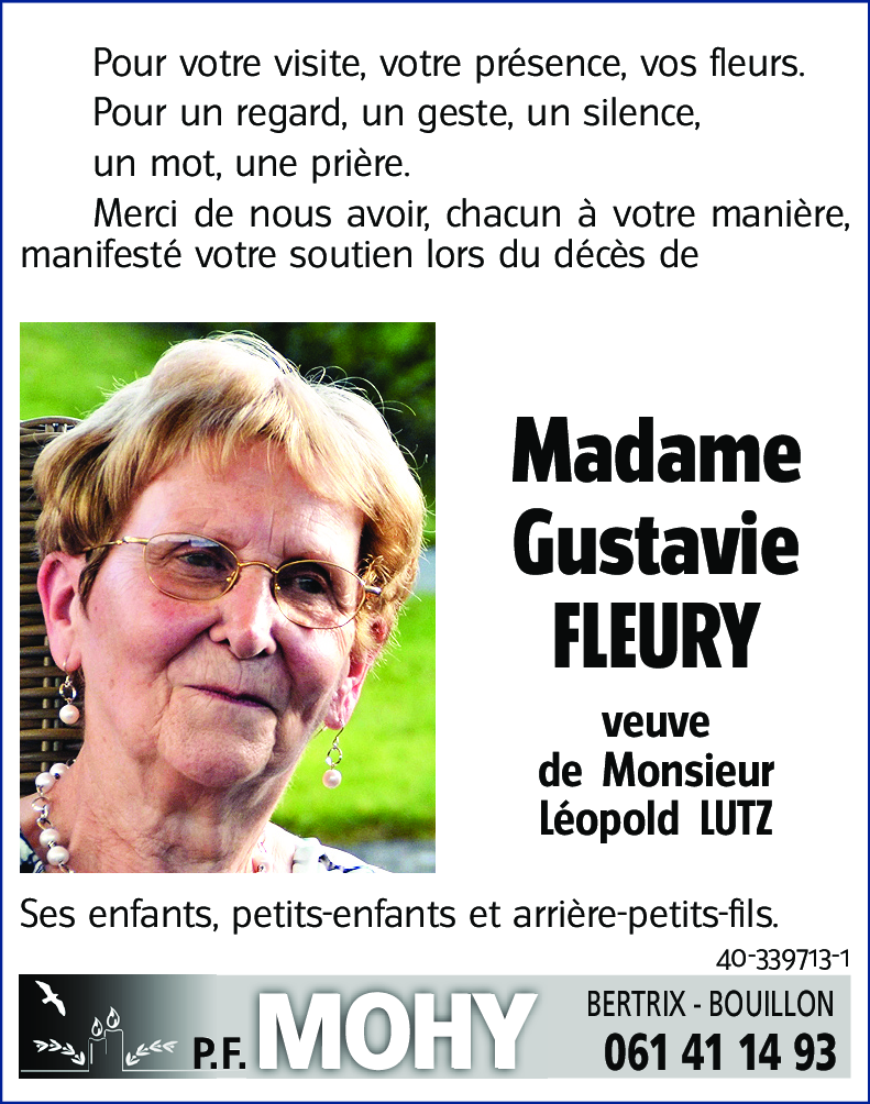 Gustavie FLEURY