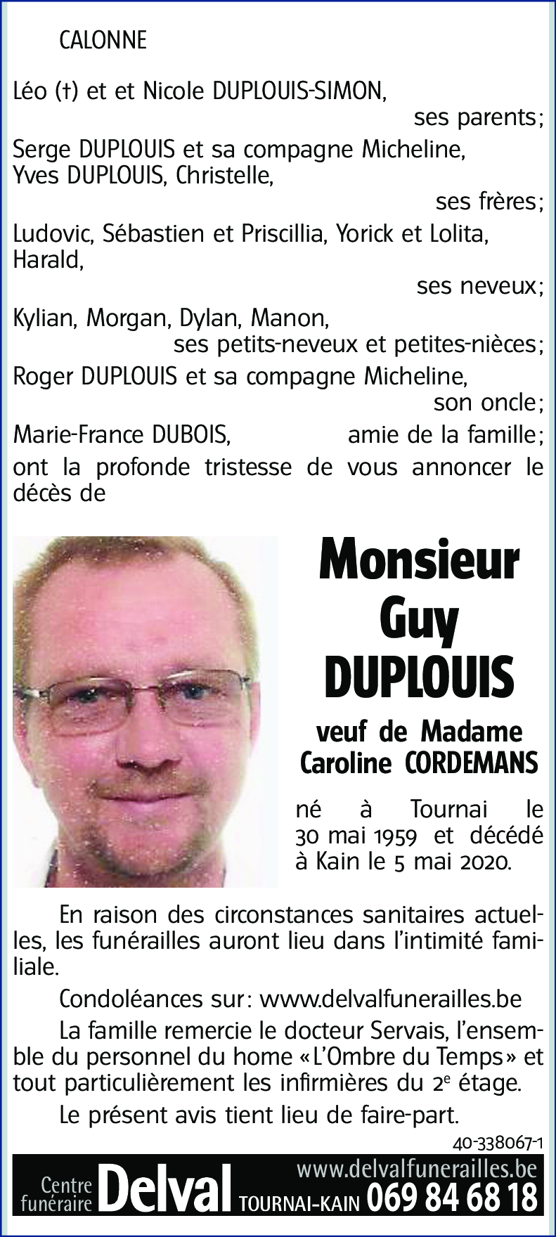 Guy DUPLOUIS